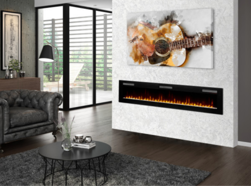 Sierra Electric fireplace in living room