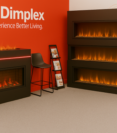 Dimplex Tradeshow Booth