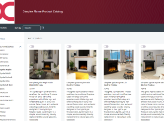 Dimplex Flame Plytix Brand Portal