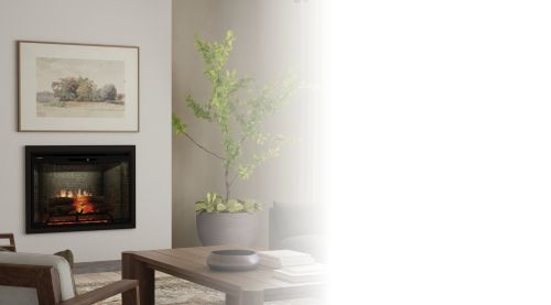 Revillusion Neutral Brick Electric Fireplace