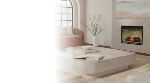 Revillusion Weathered Concrete Electric Fireplace