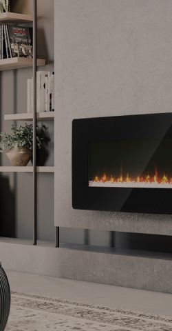 Wall-Mounted Fireplaces