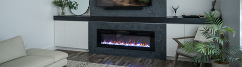 Sierra Electric fireplace in living room