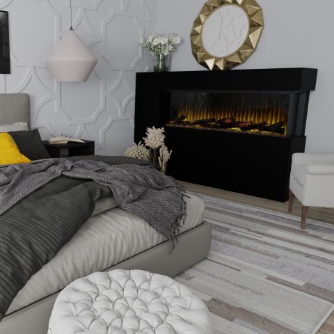 Ignite Ultra Linear Electric Fireplace 60"
