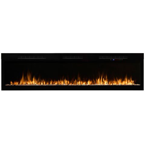 Vital Sense 74" Electric Fireplace