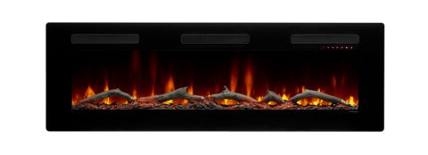 Sierra 60" Electric Fireplace