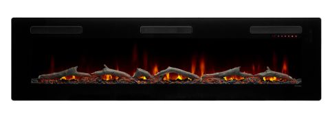 Sierra 72" Electric Fireplace